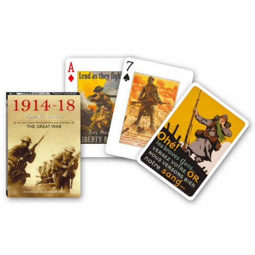 Carti de joc de colectie, Piatnik, cu tema "The Great War 1914 -18"